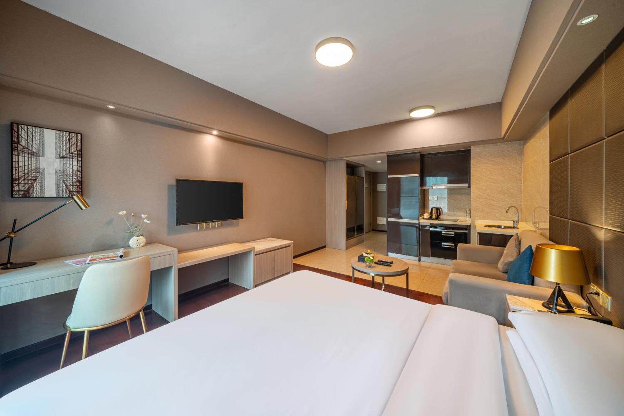 Foshan Poltton International Serviced Apartment-Canton Fair Free Shuttle Bus Exterior photo